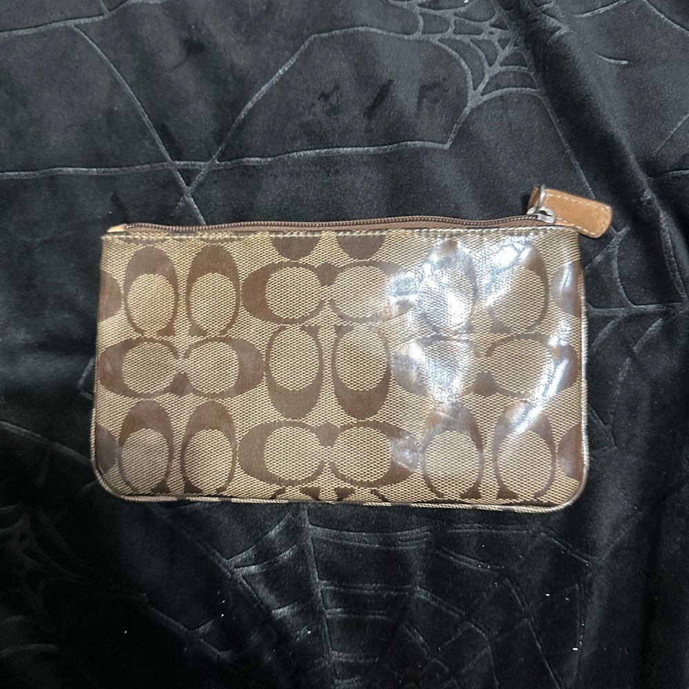 coach cosmetic bag